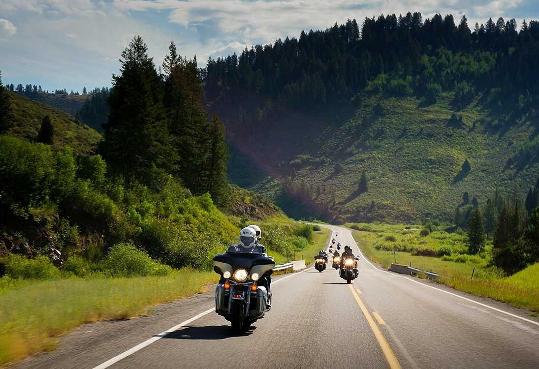 BUS 'N BIKIN' IN THE BLUE RIDGE